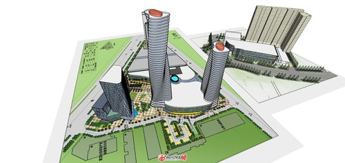 SketchUp吧 商业建筑机电系统精品SU模型库